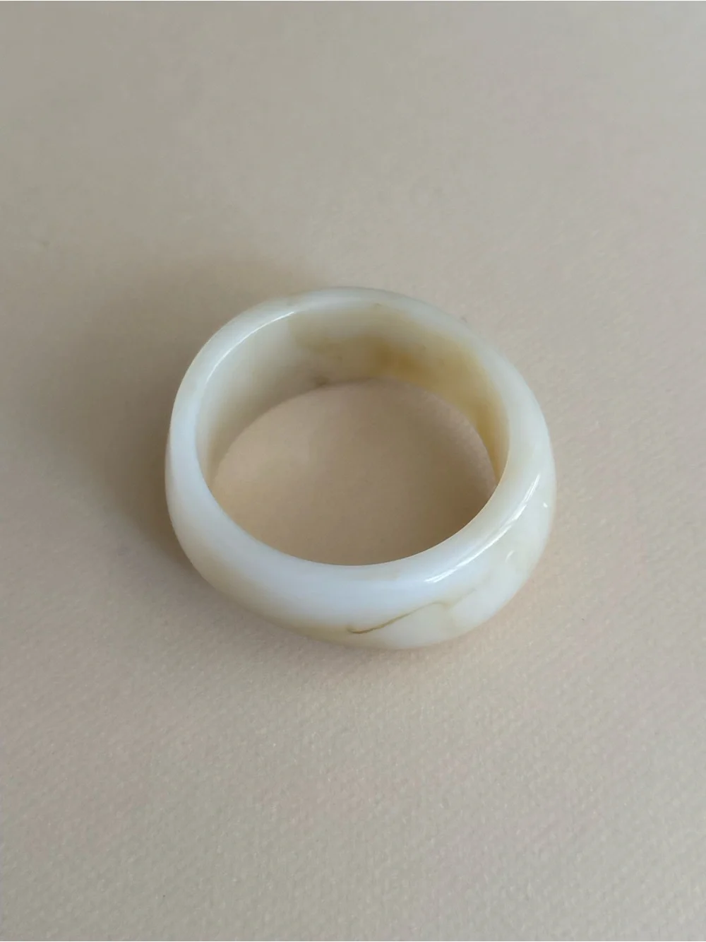 Chunky Marbled Resin Bangle Bracelet N2285